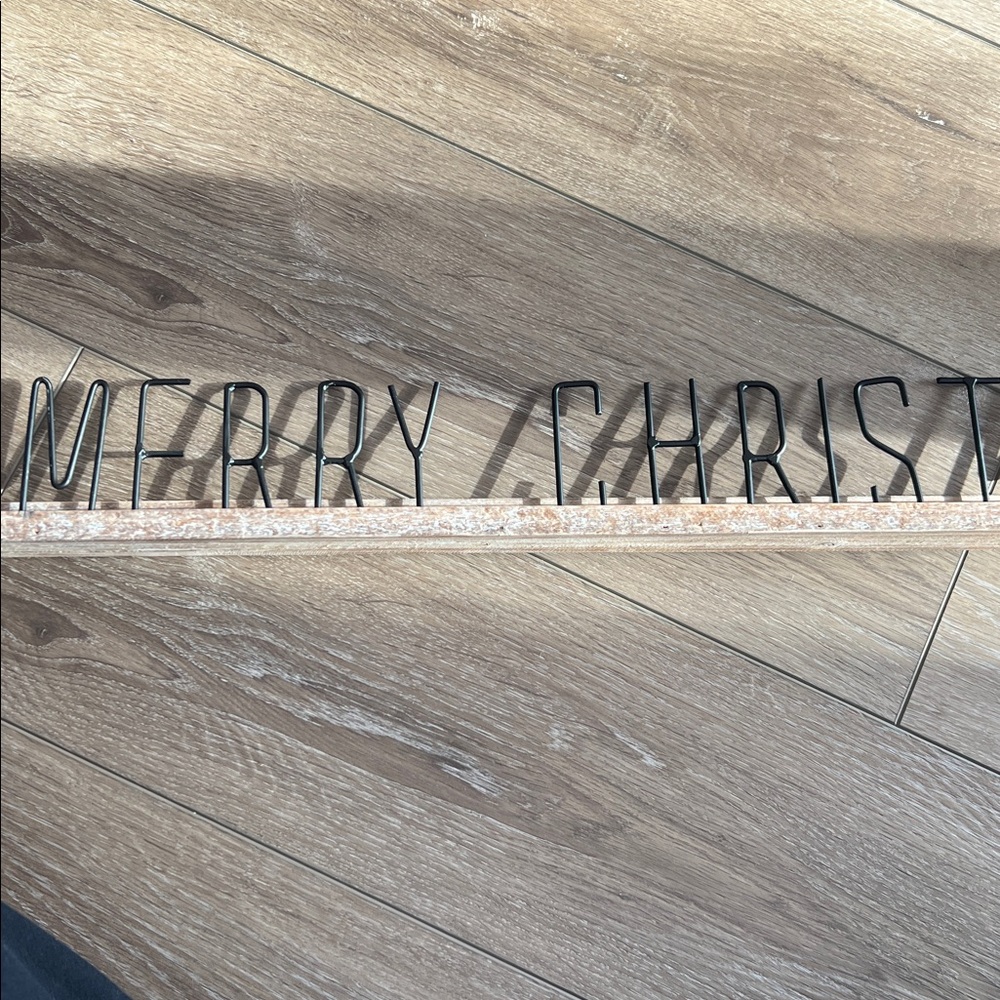 Wooden Wall Art with Inspirational Quote